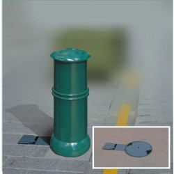 Système SERRUBLOC pour borne urbaine # MU3561