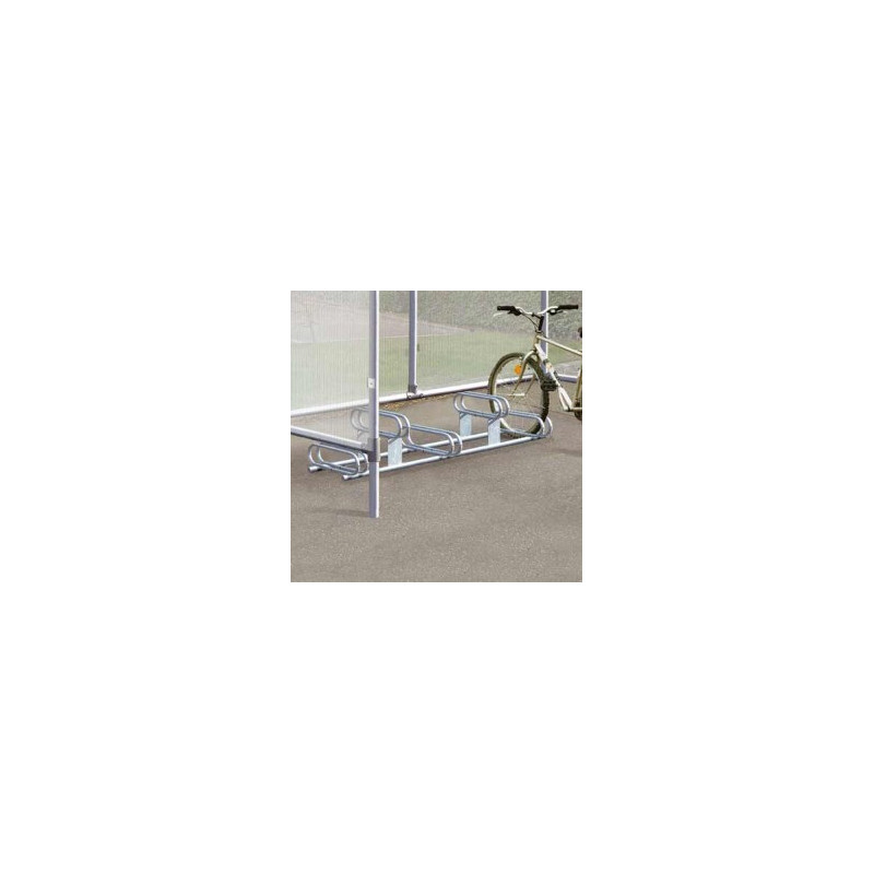 Support cycles 5 places pour abri # MU4017 Support cycles 5 places pour abri # MU4017
