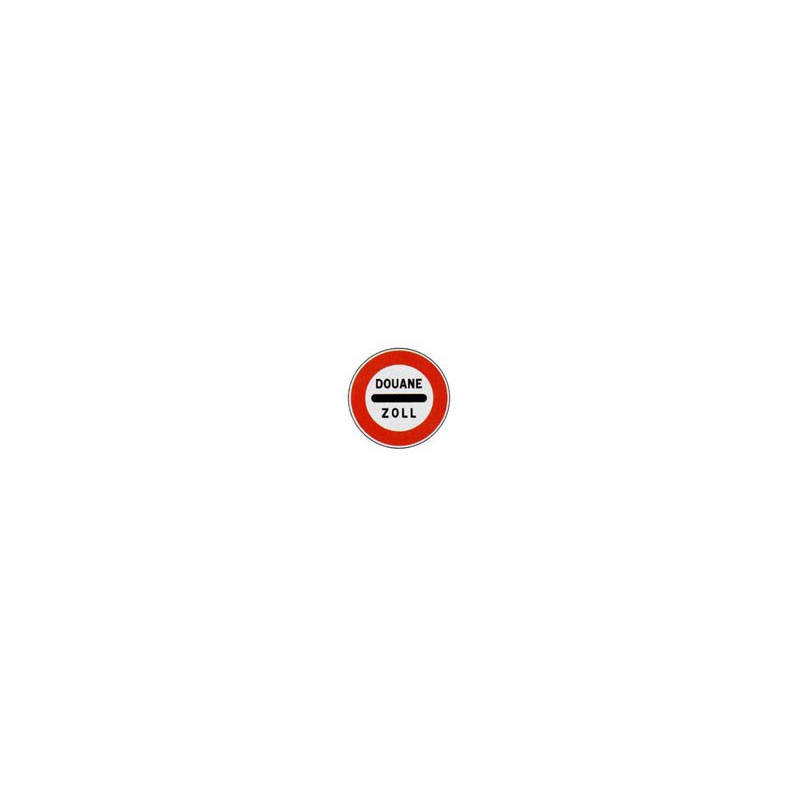 Panneau rond B4 # PR2000B4850 Panneau rond B4 # PR2000B4850