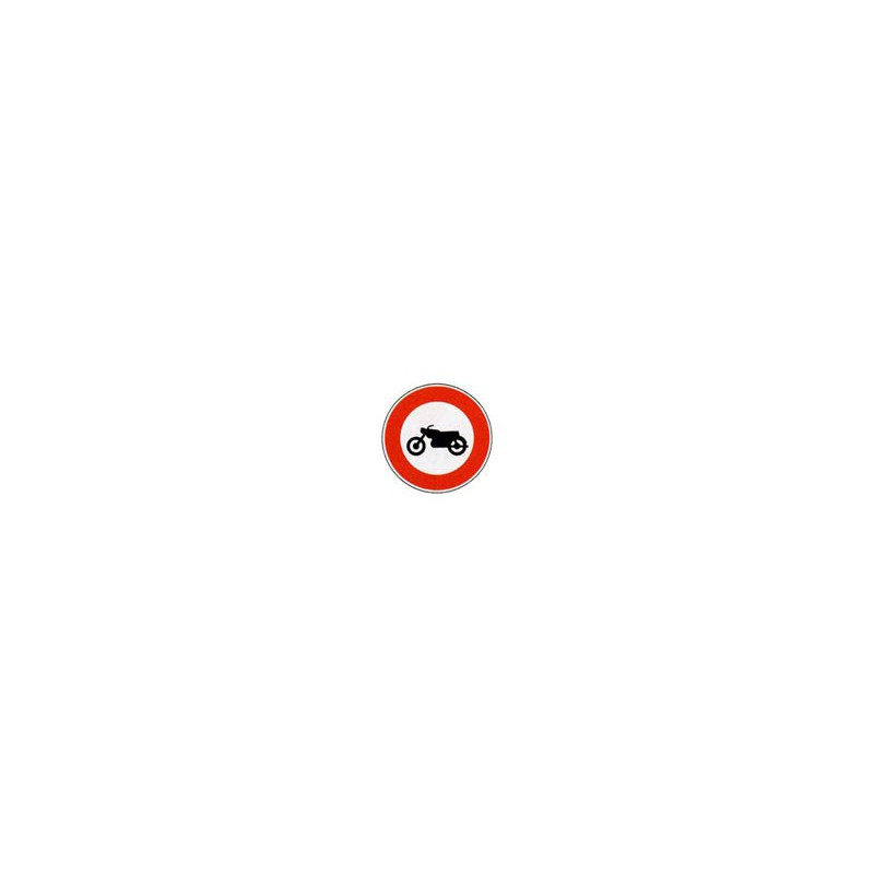 Panneau rond B9h # PR100B9h650 Panneau rond B9h # PR100B9h650