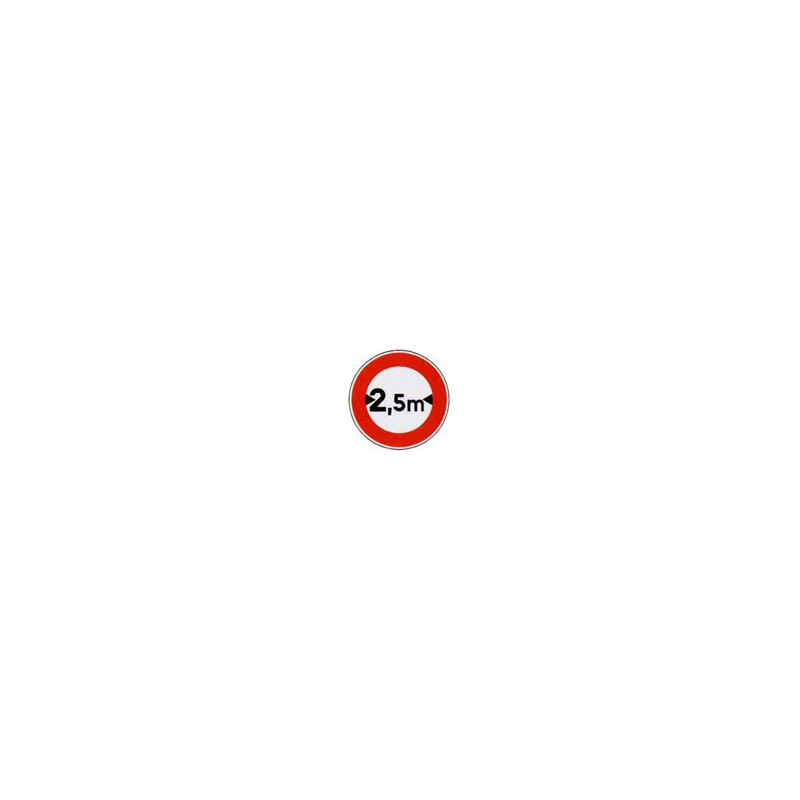 Panneau rond B11 # PR100B11650 Panneau rond B11 # PR100B11650