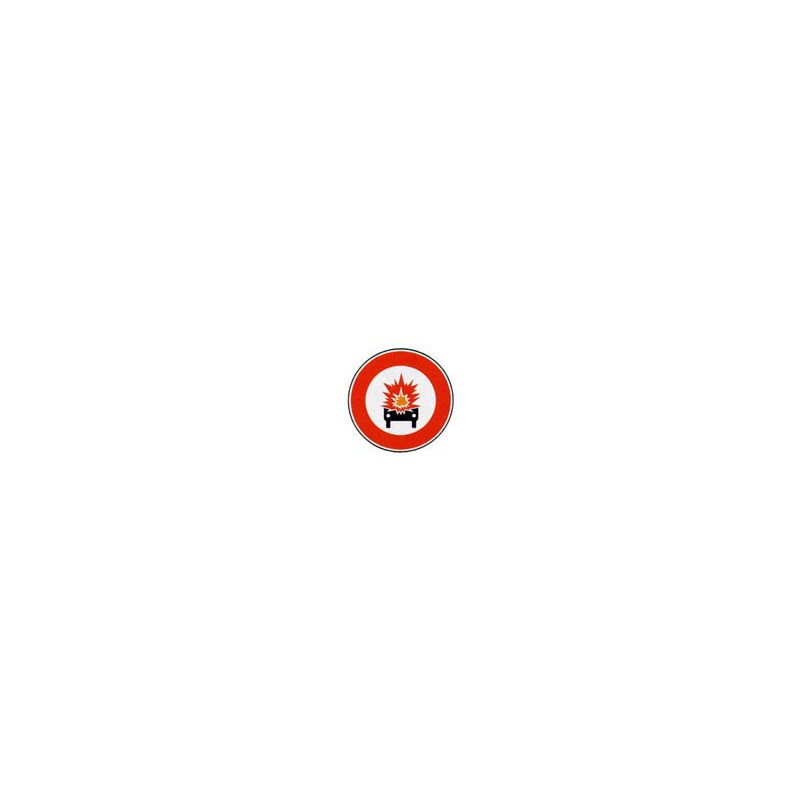 Panneau rond B18a # PR10B18a650 Panneau rond B18a # PR10B18a650