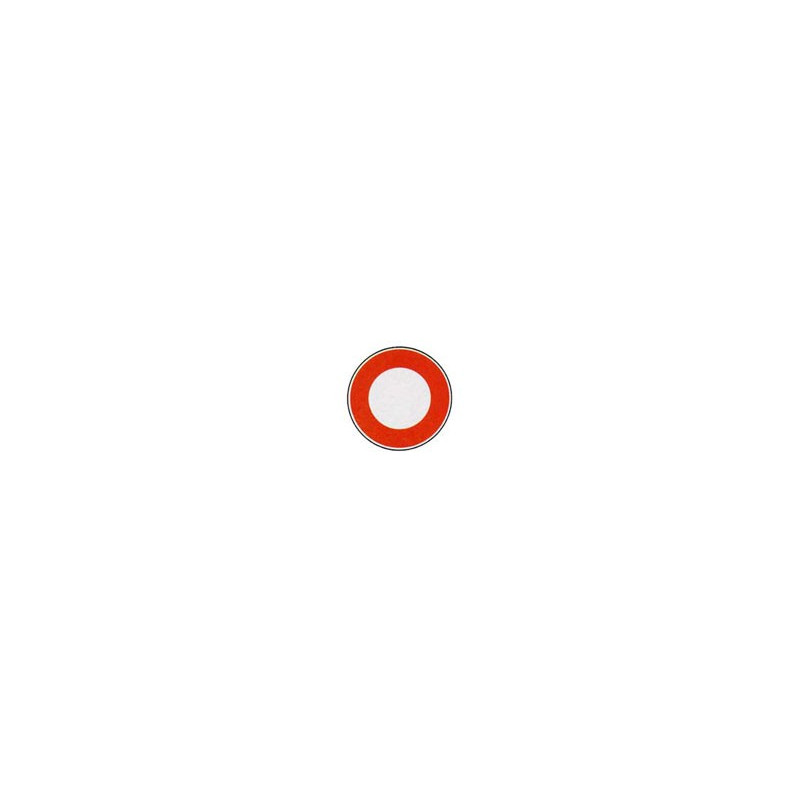 Panneau rond B0 # PR1000B0650 Panneau rond B0 # PR1000B0650