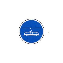 Panneau rond B27b # PR10B27b650