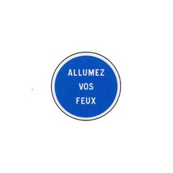 Panneau rond B29 # PR100B29650