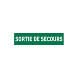 panneau sortie de secours # DP1031