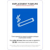 adhésif emplacement fumeur # AD0003