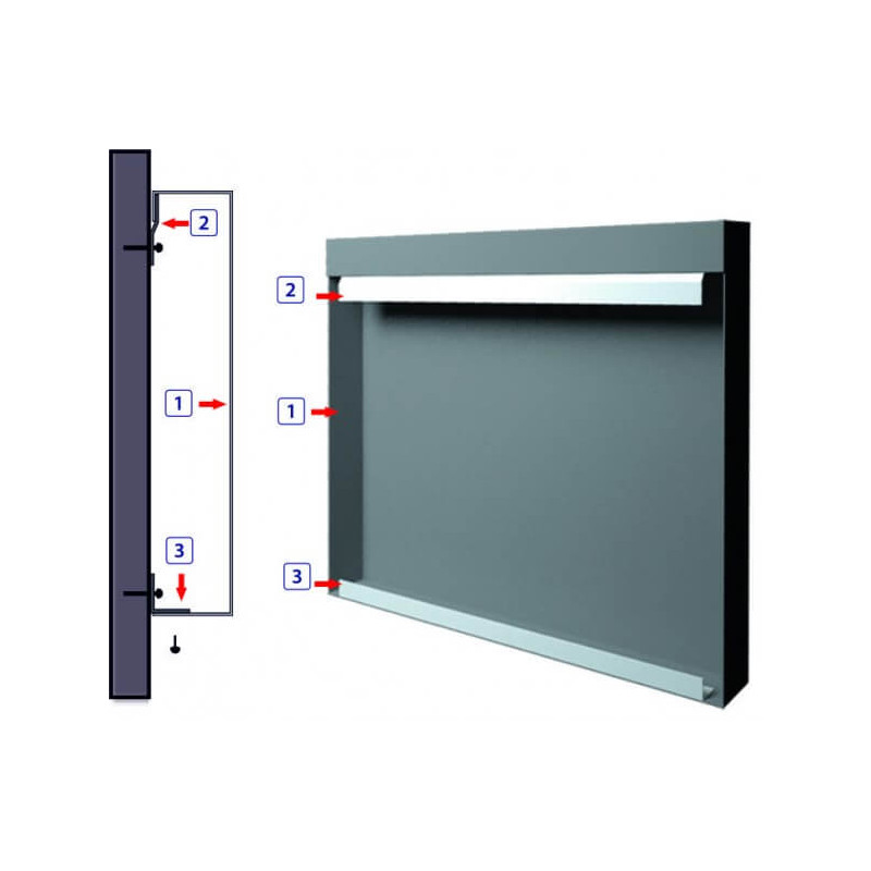 Kit de fixation pour accroche murale # MU0024