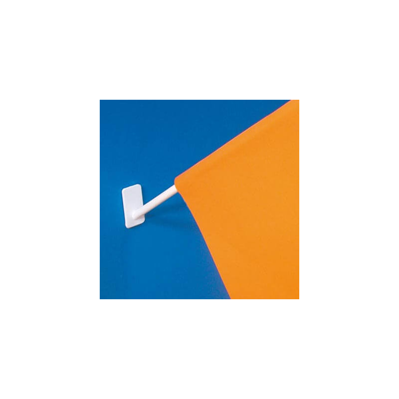 Porte drapeau base adhésive inclinée # AC3731