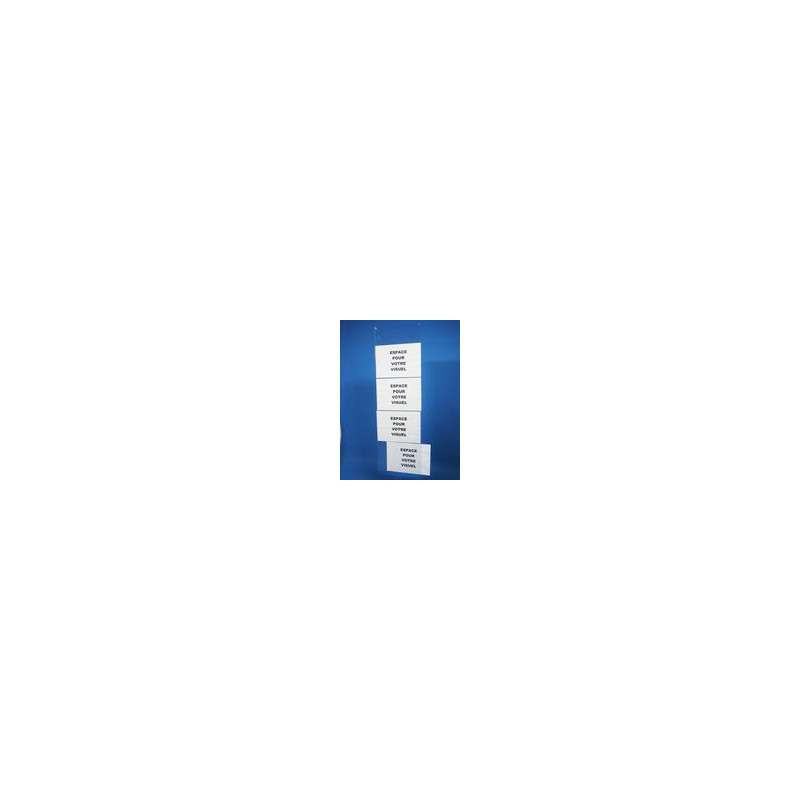 Bande porte étiquette verticale # PE0281 Bande porte étiquette verticale # PE0281
