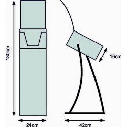 Porte brochures anti-pluie # PB1071