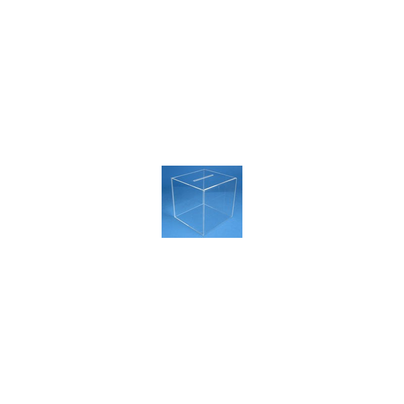 Urne plexi sans serrure # PB0235 Urne plexi sans serrure # PB0235