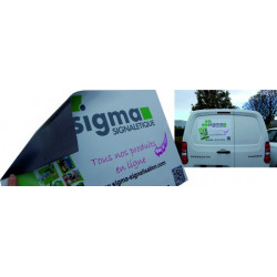 impression magnétique véhicule # PI0061