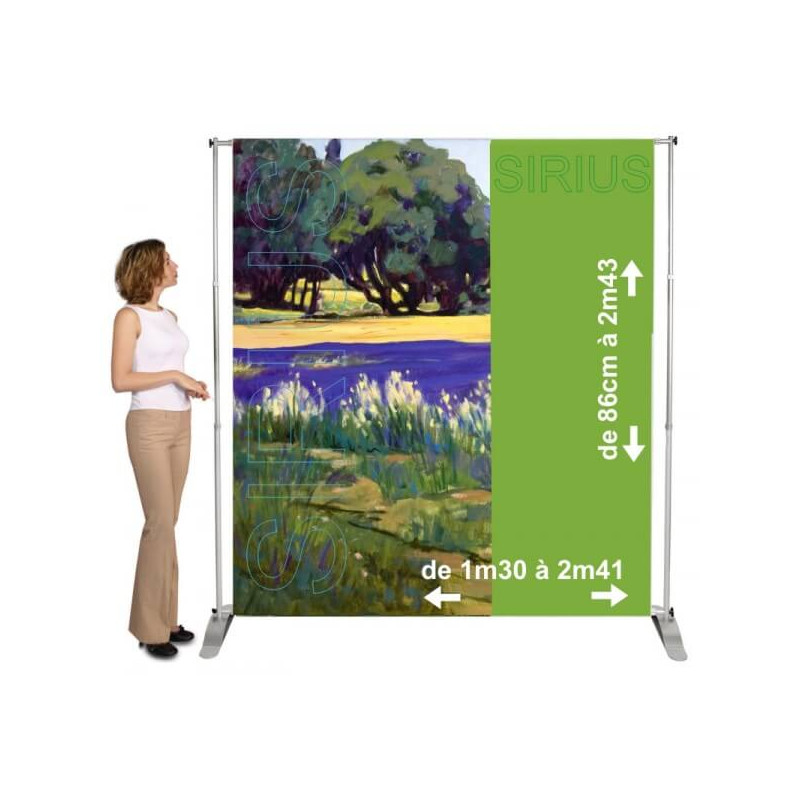 Mur d'image en PVC Sirius # MB6040 Mur d'image en PVC Sirius # MB6040