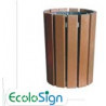 Corbeille callebotis classique Ecolosign # MU5015N