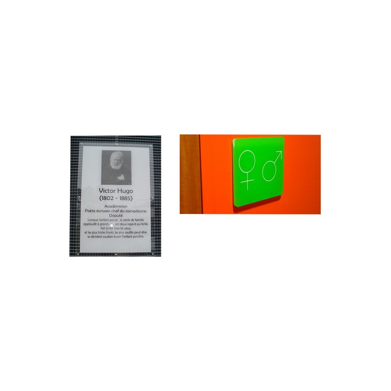 panneau plexi de signalisation # DP0316 panneau plexi de signalisation # DP0316