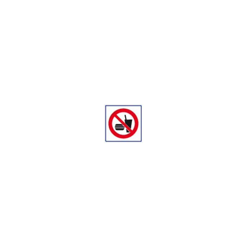 panneau signalisation interdiction de manger # DP1141 panneau signalisation interdiction de manger # DP1141