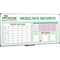 tableau magnétique effaçable # PAM001V