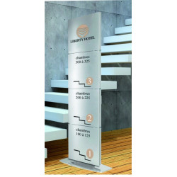 totem publicitaire intérieur personnalisable # TT7011