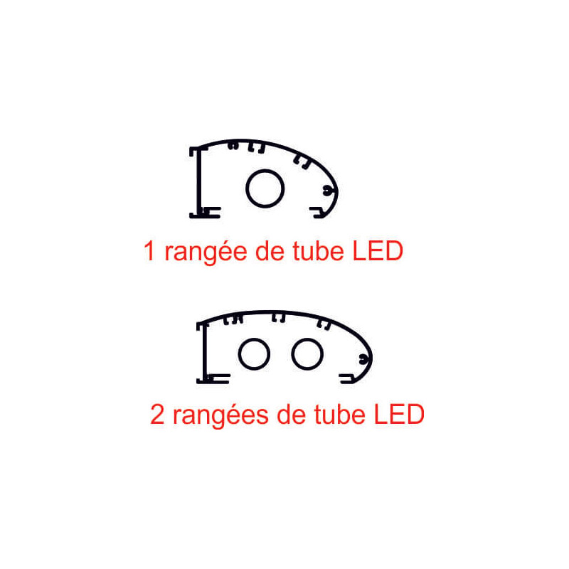 Rampe lumineuse tube LEDS # EC2701