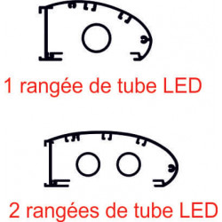 Rampe lumineuse tube LEDS # EC2701