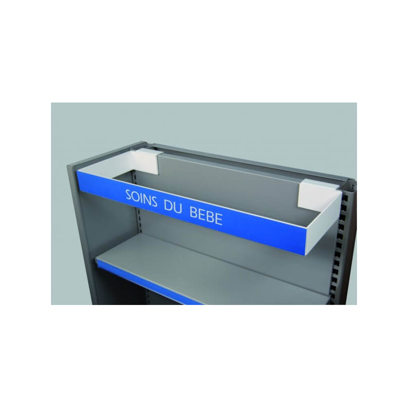 Bandeau avançant pour haut de gondole # VPE1501