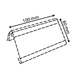 Porte-étiquette pince articulée # VPE0941