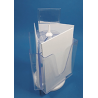 présentoir porte brochureTurniké® injecté 3 bacs # VPB0348