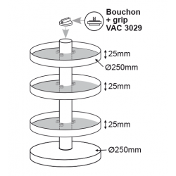 Tour plateaux ronds # VPP3281