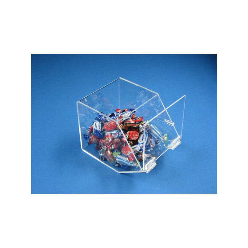 Boite à bonbons transparent plastique # VMB0181
