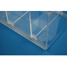 Boite separation amovible plexi avec couvercle # VMB0411