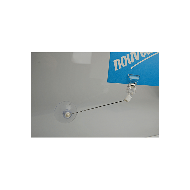 Pince articulée sur tige + ventouse #VAC3641