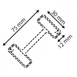 Méga twin stick alu # VAC3519