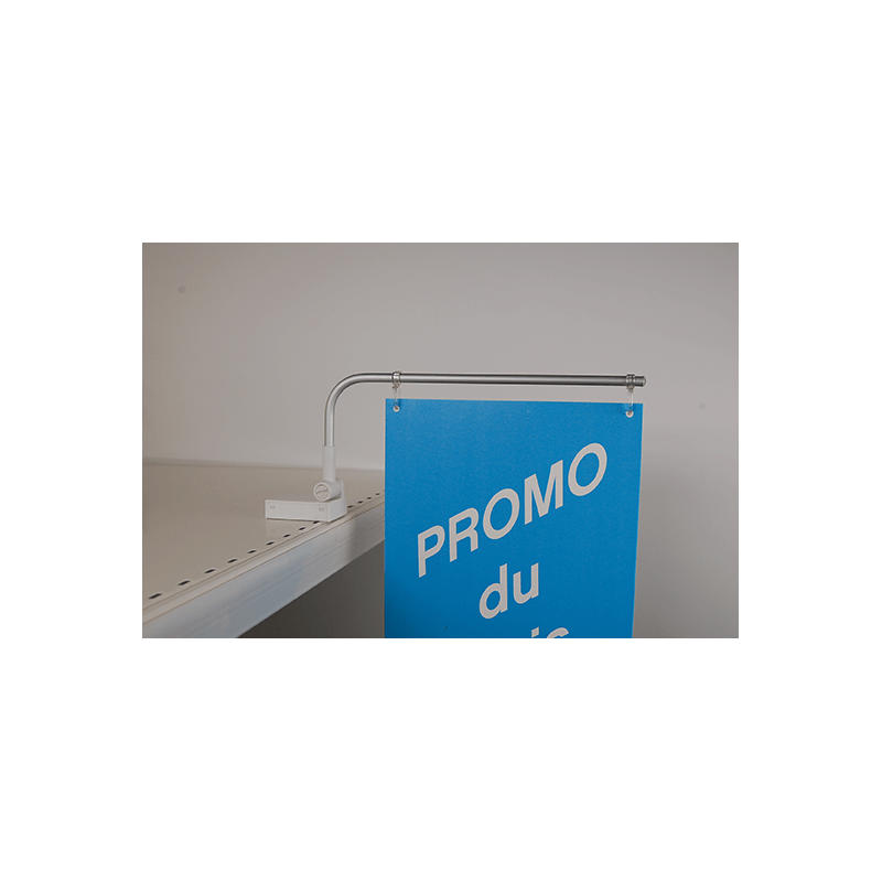 potence pour séparateur verticale gondole  # VAP1041