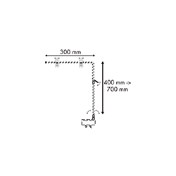 accessoire fixation plv potence  # VAP1045