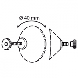 ventouse à vis pour plv  # VAC6261