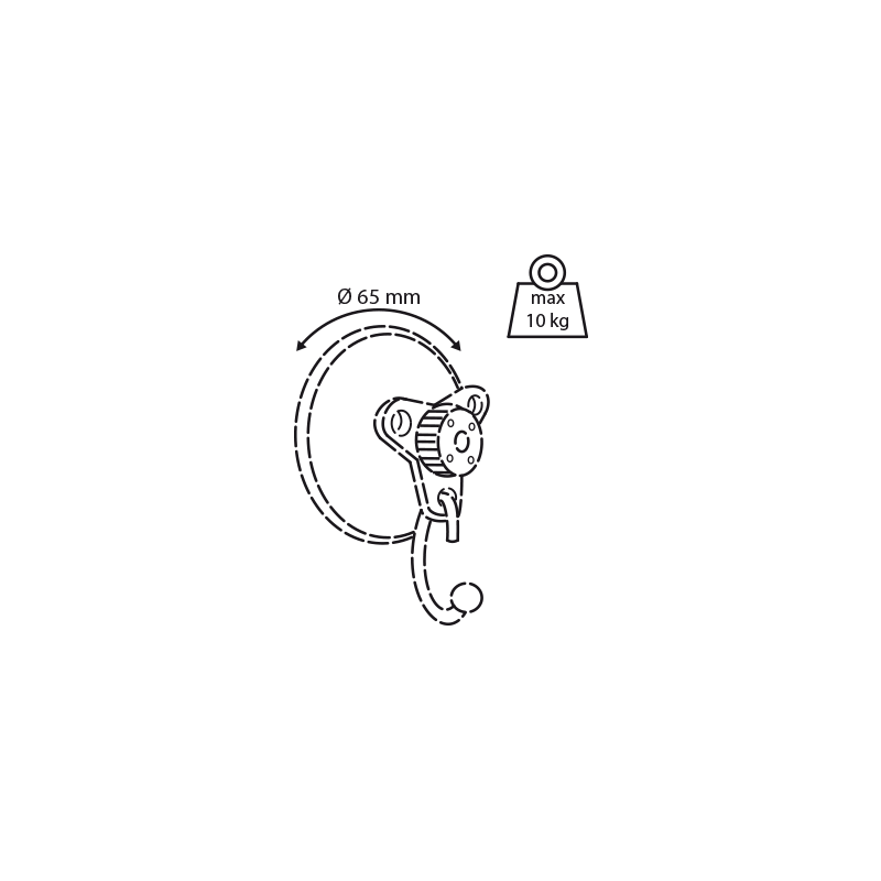 Ventouse haute résistance # VAC6271