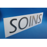 Lettres relief sur panneau plexi # VLE0061