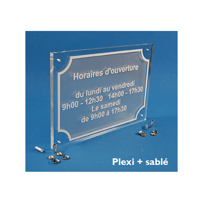 Panneau horaires # VPX1351