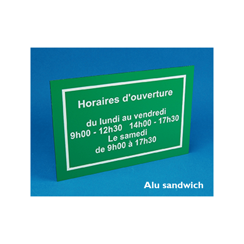 Panneau horaires # VPX1351