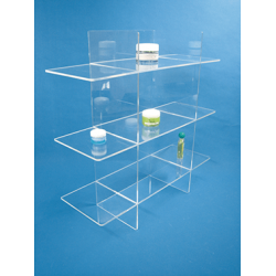 Etagère plexiglas 3 niveaux imbric # VPP3751