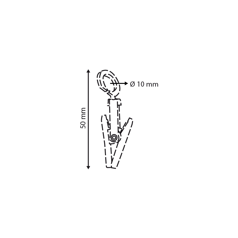 Pince avec anneau # VAC0607