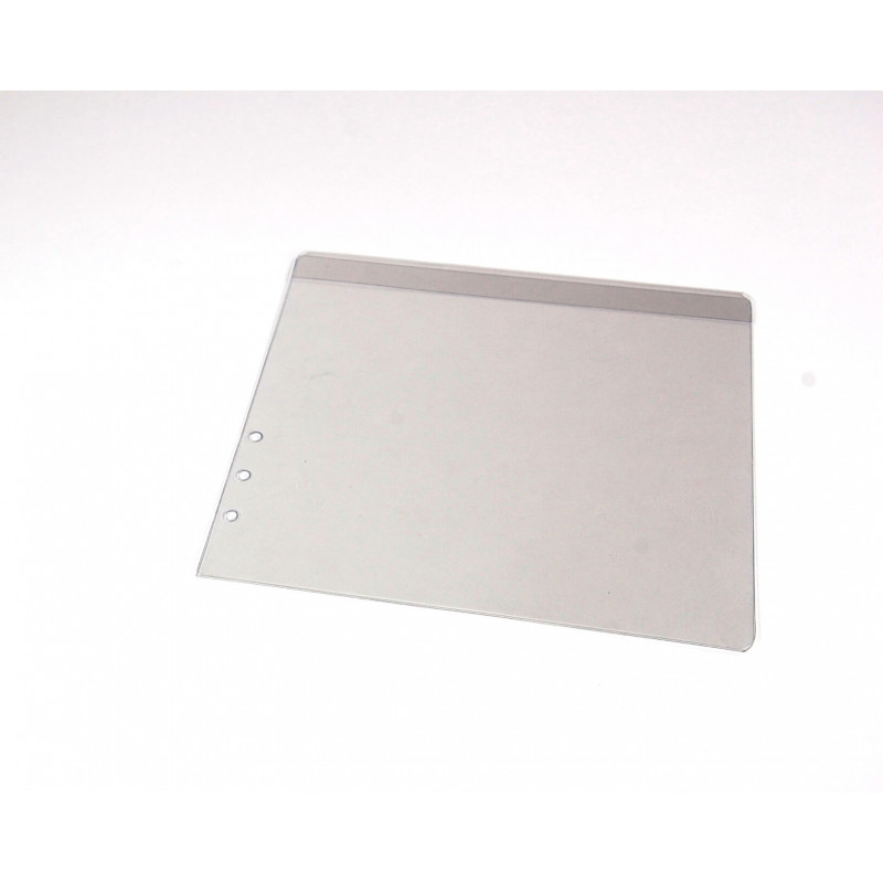 Porte étiquette drapeau 3 trous pour pied 3 clips # VPE0591