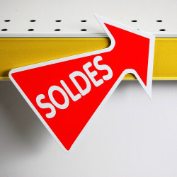 Stop-rayon flèche SOLDES # VDP2011