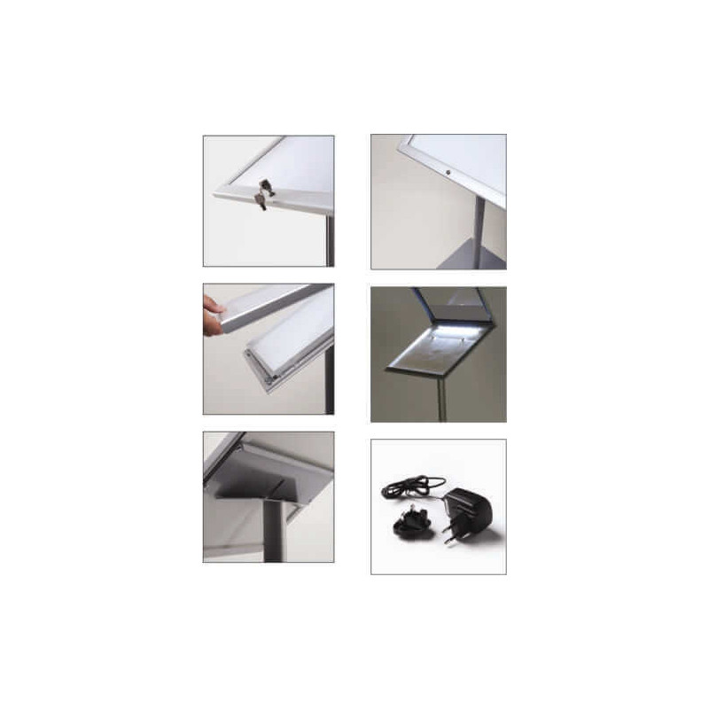 Cadre sur pied pour menu # PE0569