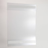 porte-etiquette PVC transparent adhésif # VPE1091