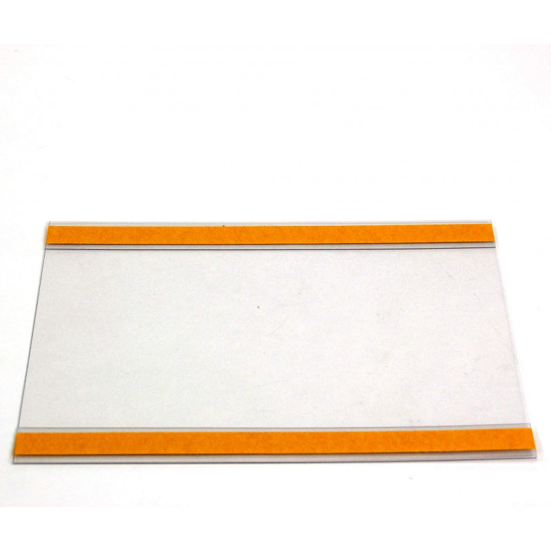 Porte étiquette plat adhésif # VPE1091