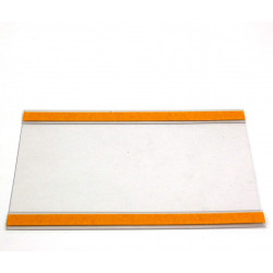 Pochette porte etiquette plate adhesive - SIGMA