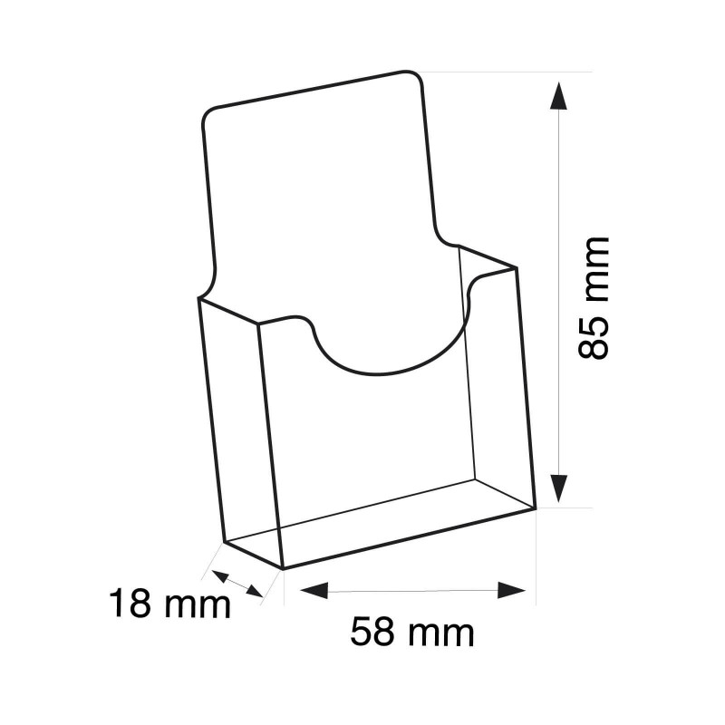 présentoir porte carte de visite # VPB0339