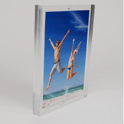 Cadre photo magnétique en plexi # VPE0037 Cadre photo magnétique en plexi # VPE0037